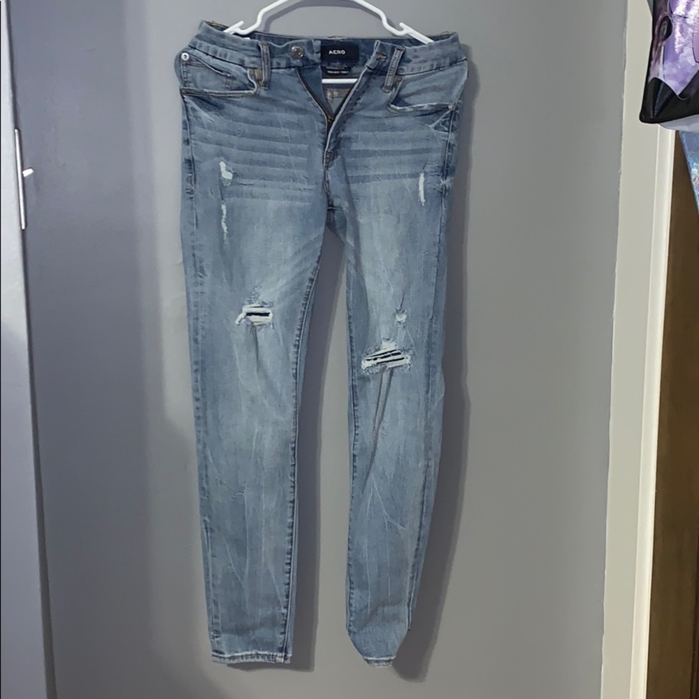 High-rise jeans